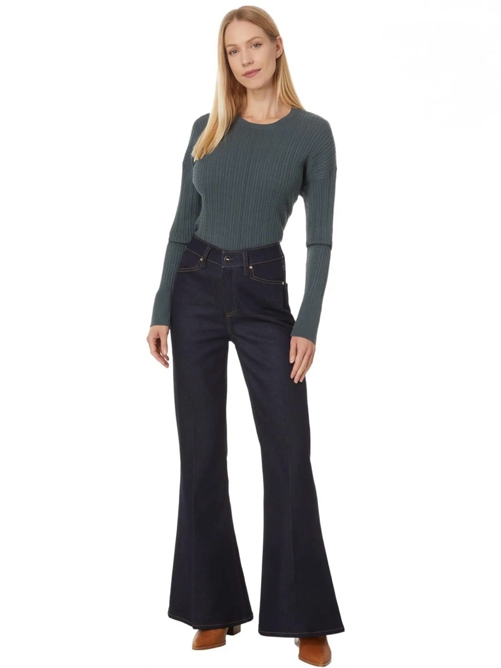 PAIGE Charlie Highrise Flare Jeans